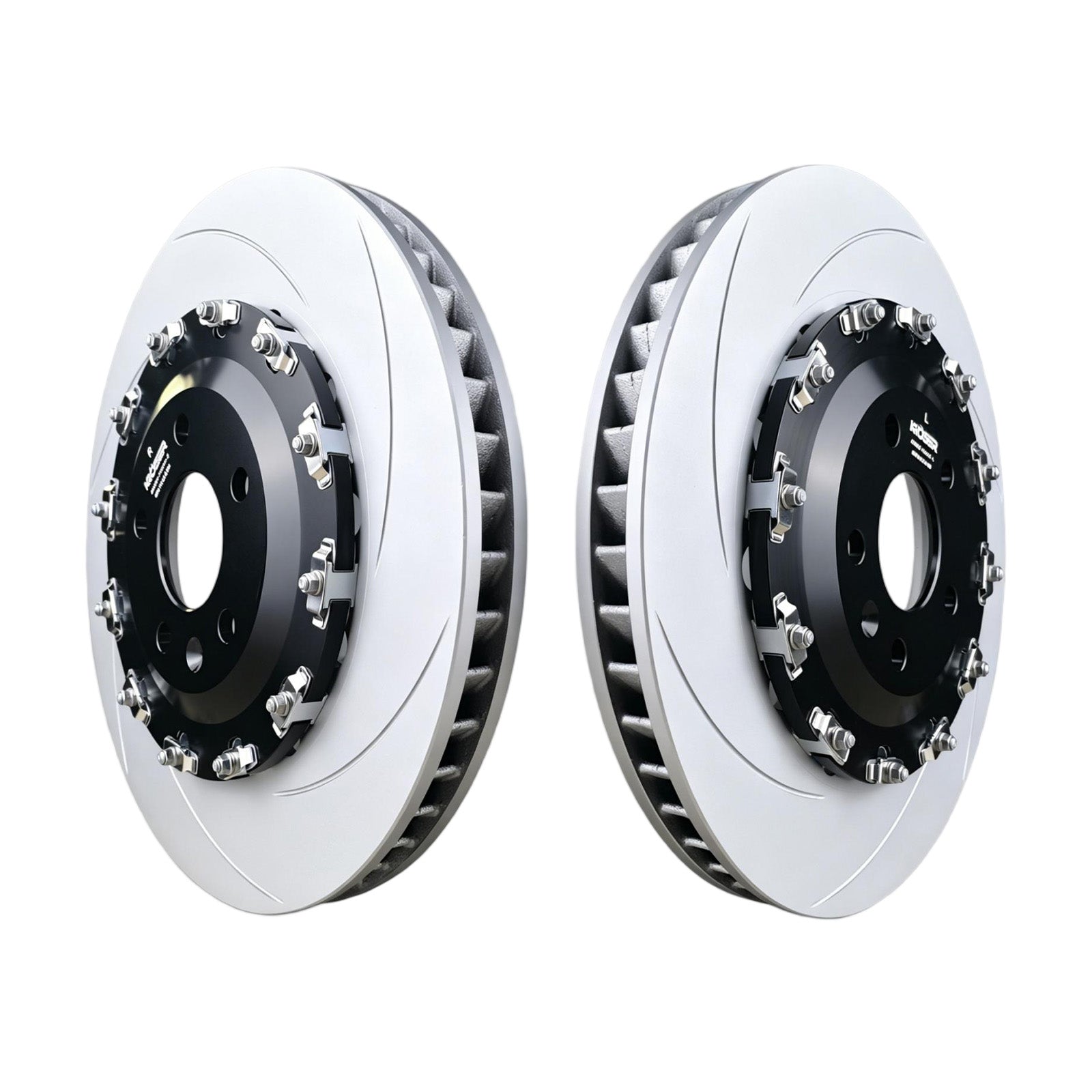 2008-2023 Audi R8/RS5 - Front Two-Piece Floating Brake Rotors | Direct Fit