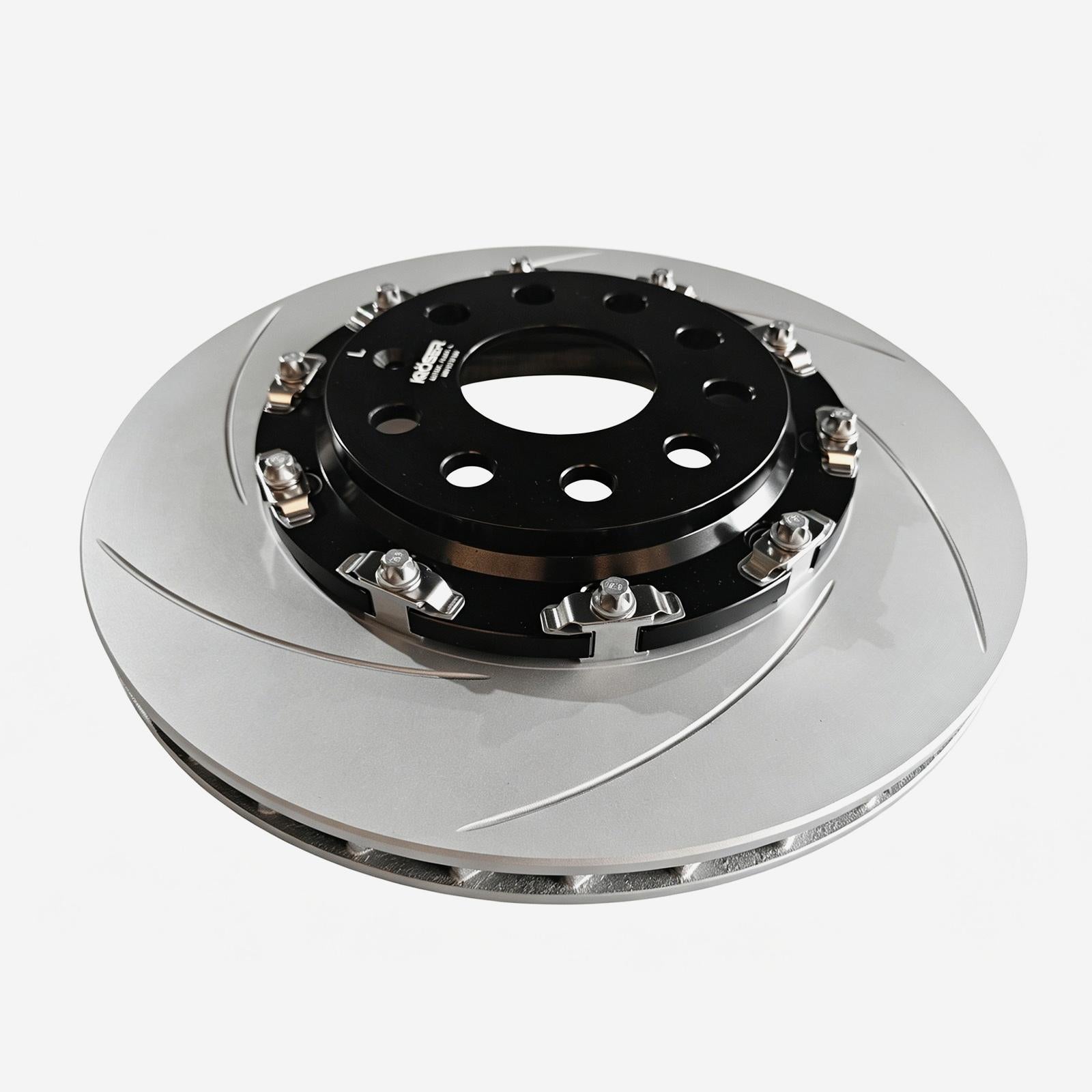 2009-2024 Audi A3/Q3/S3 & VW GTI/Golf R/Jetta/Tiguan/CC - Front & Rear Two-Piece Floating Brake Rotors | 4-Piece Kit | Direct Fit