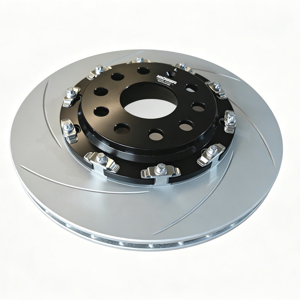 2009-2024 Audi A3/Q3/S3 & VW GTI/Golf R/Jetta/Tiguan/CC - Front Two-Piece Floating Brake Rotors | | Direct Fit
