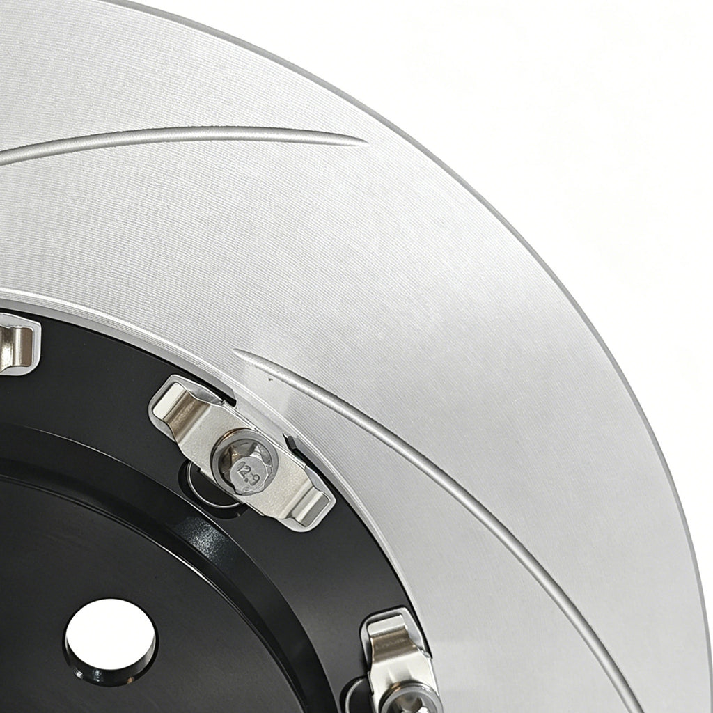 2009-2024 Audi A3/Q3/S3 & VW GTI/Golf R/Jetta/Tiguan/CC - Front Two-Piece Floating Brake Rotors | | Direct Fit