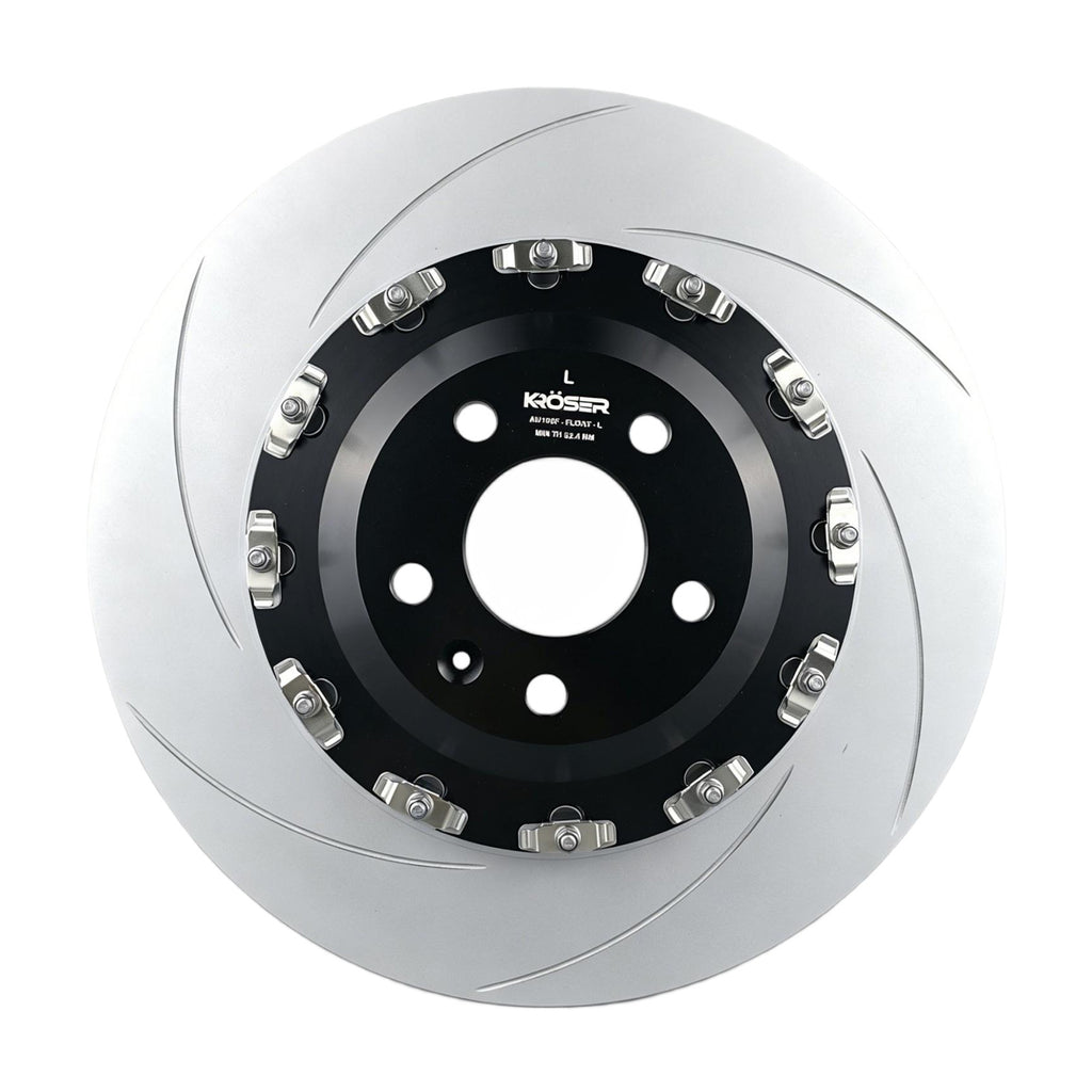 2017-2024 Audi A6/A7/A8/Q7/Q8 - Front Two-Piece Floating Brake Rotors | Direct Fit