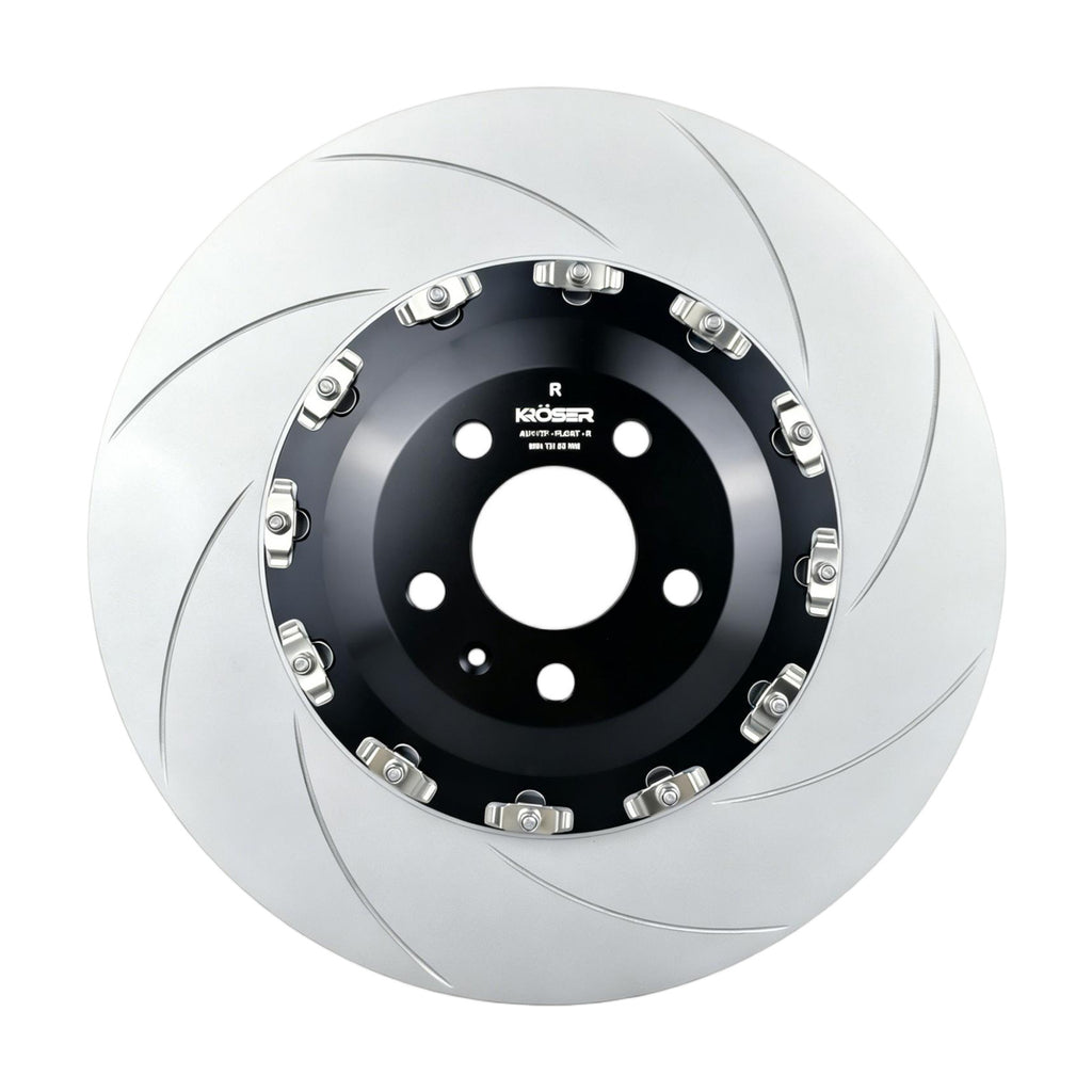 2017-2025 Audi A6/A8/S6/S7/S8/SQ7/SQ8 - Front Two-Piece Floating Brake Rotors | Direct Fit