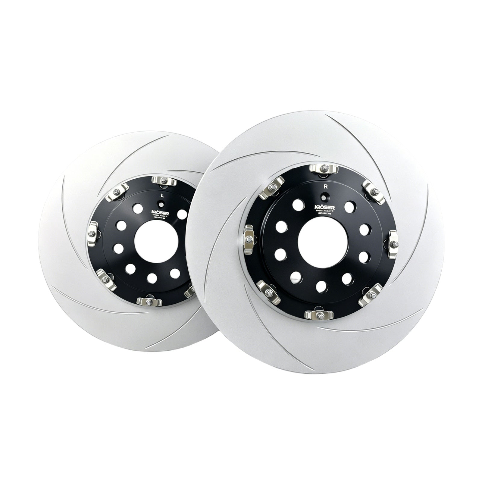 2003-2024 Audi A3/S3 & VW GTI/Golf R/Tiguan -  Front & Rear Two-Piece Floating Brake Rotors | 4-Piece Kit | Direct Fit