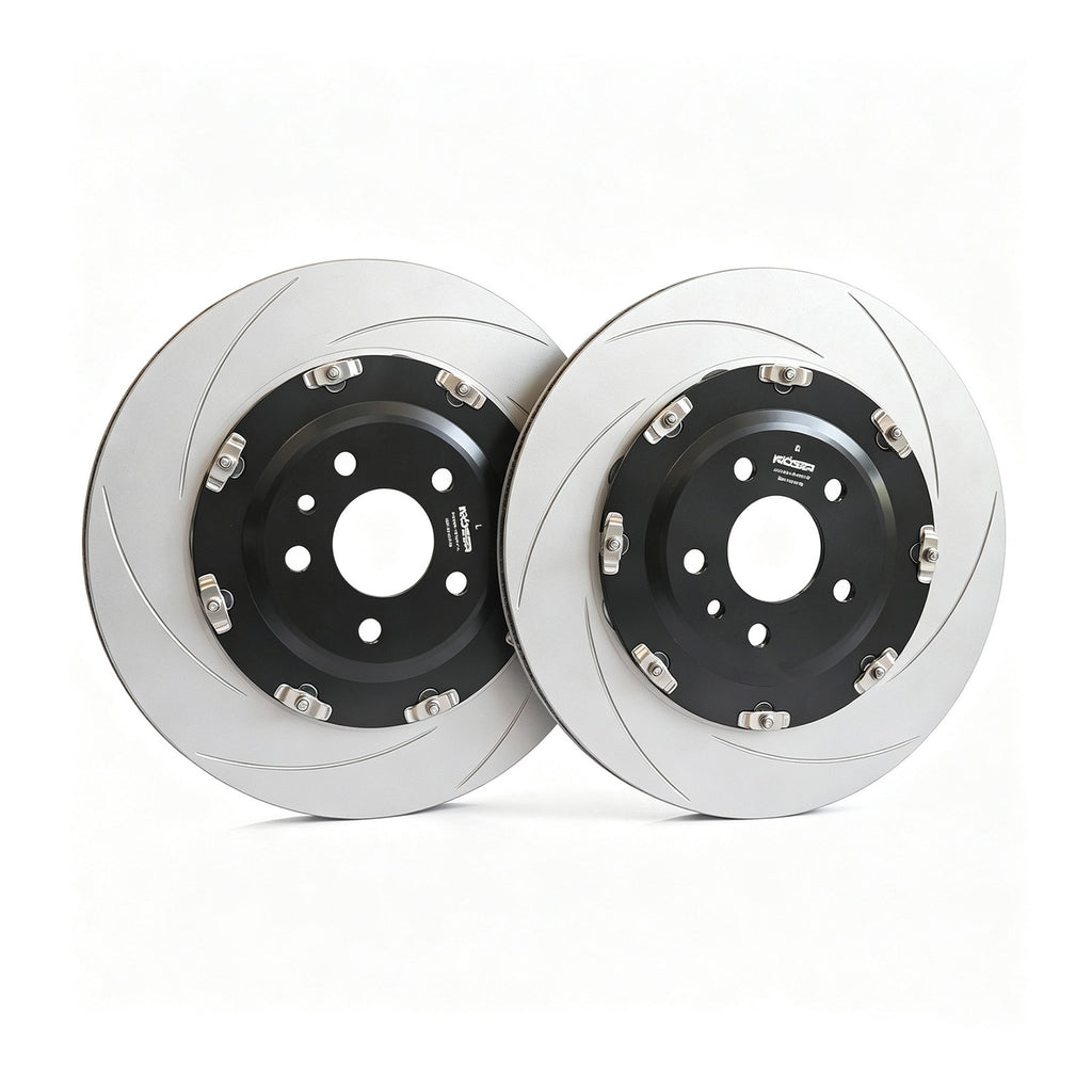 2010-2018 Audi A6/A7/A8/S6/S7/S8 Rear Two-Piece Floating Brake Rotors | Direct Fit