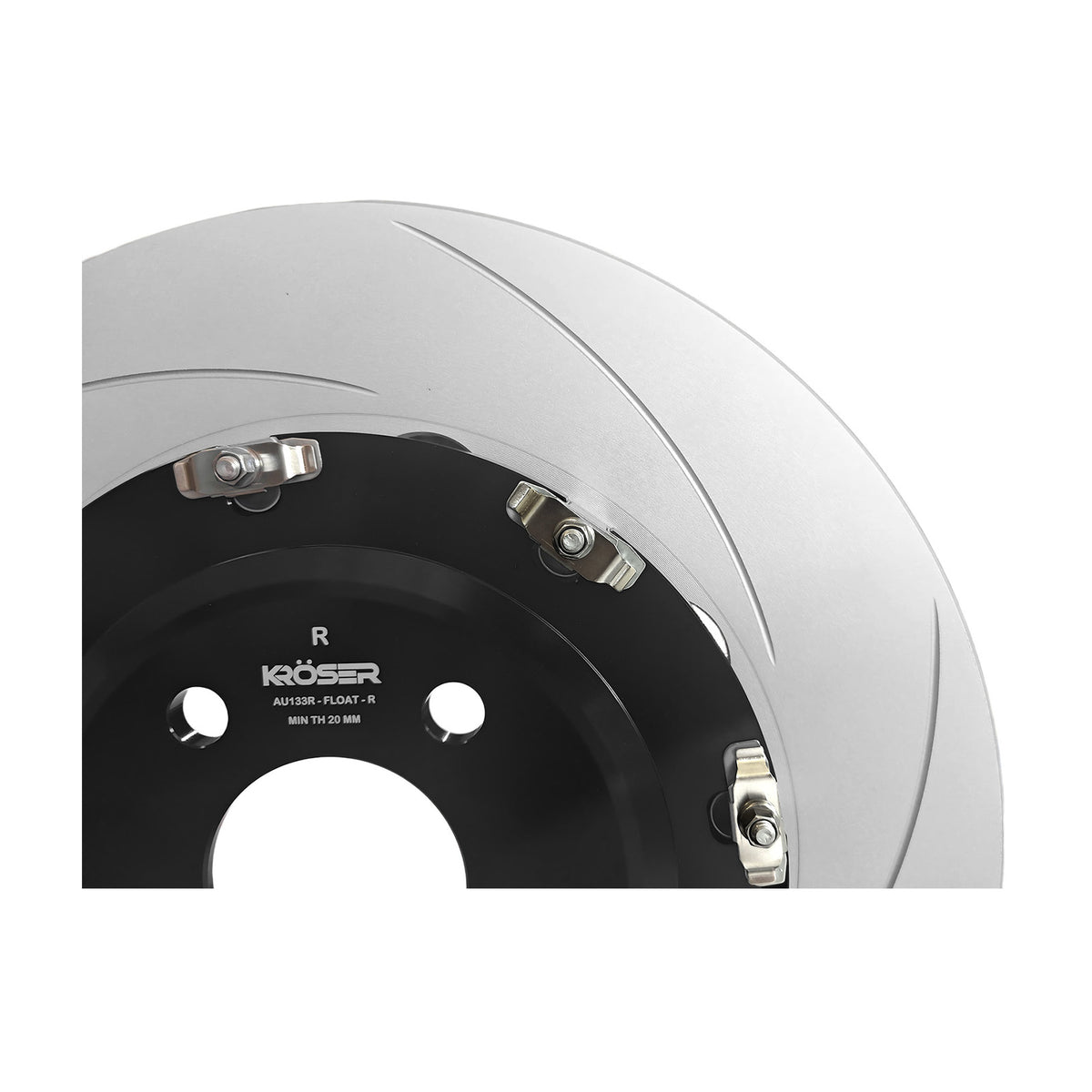 2010-2018 Audi A6/A7/A8/S6/S7/S8 Rear Two-Piece Floating Brake Rotors | Direct Fit