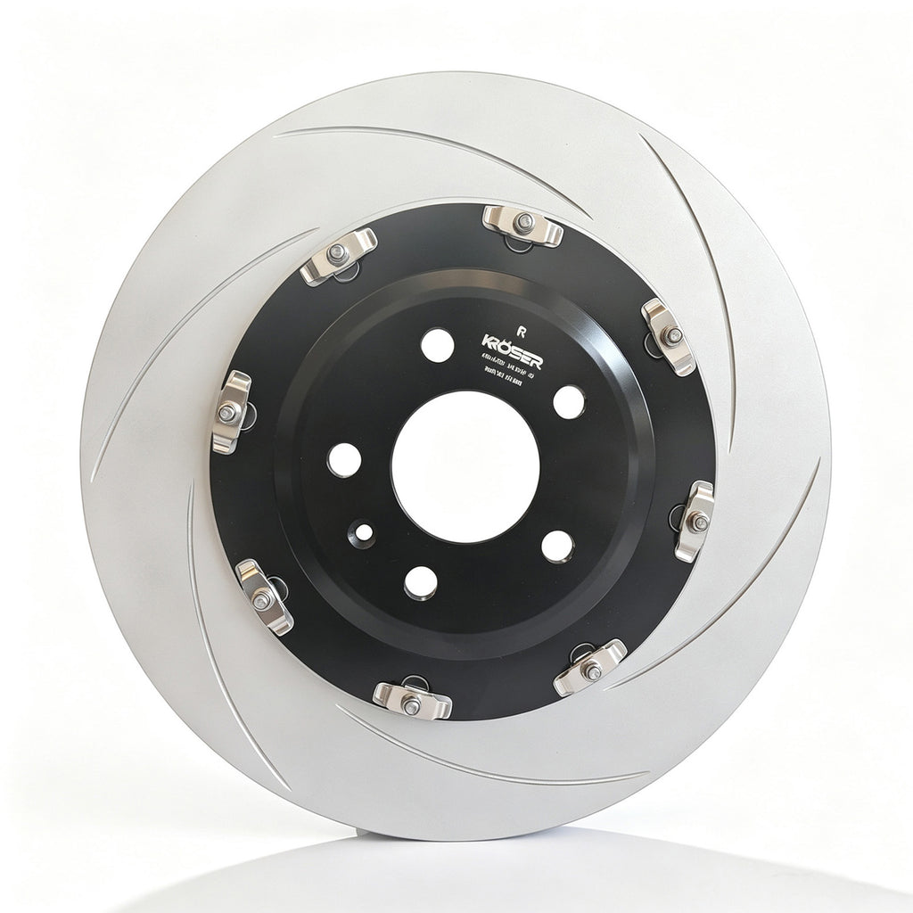 2010-2018 Audi A6/A7/A8/S6/S7/S8 Rear Two-Piece Floating Brake Rotors | Direct Fit