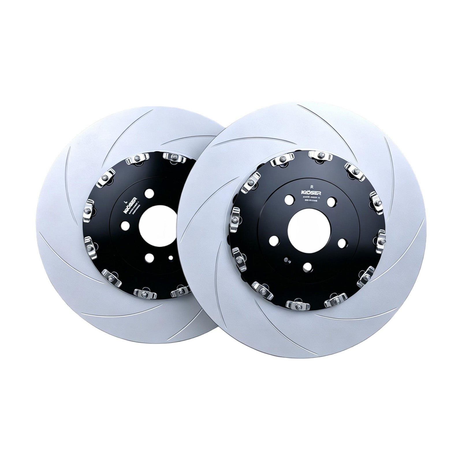 2009-2018 Audi A6, A8, S6, S7, S8 – Front Two-Piece Floating Brake Rotors | Direct Fit, Performance Upgrade