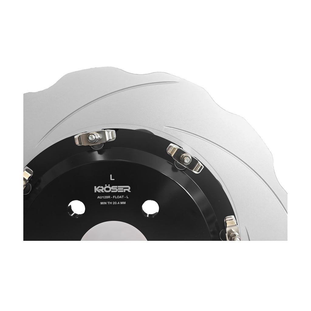 2014-2018 Audi A7/S7/RS7 Rear Two-Piece Floating Brake Rotors | Direct Fit