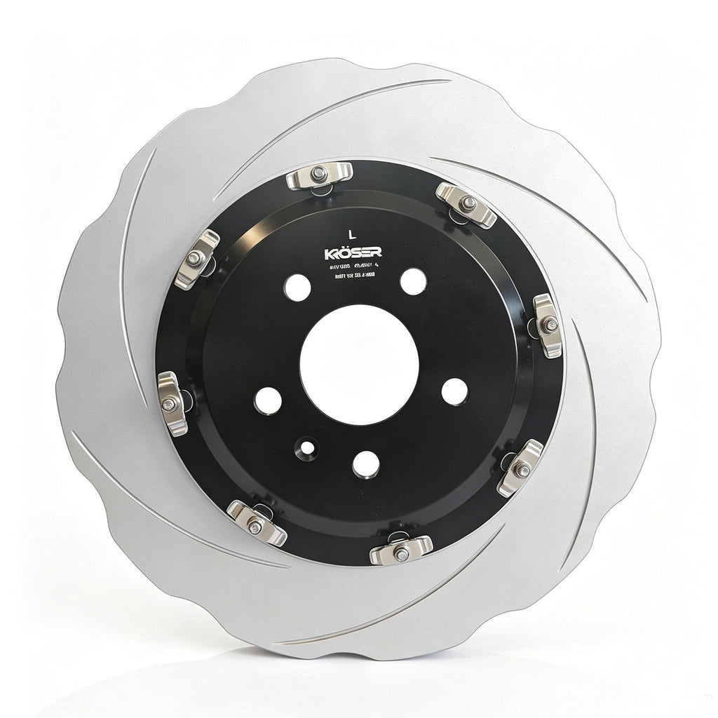 2014-2018 Audi A7/S7/RS7 Rear Two-Piece Floating Brake Rotors | Direct Fit