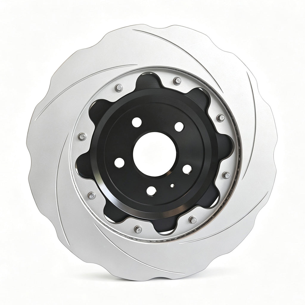 2014-2018 Audi A7/S7/RS7 Rear Two-Piece Floating Brake Rotors | Direct Fit
