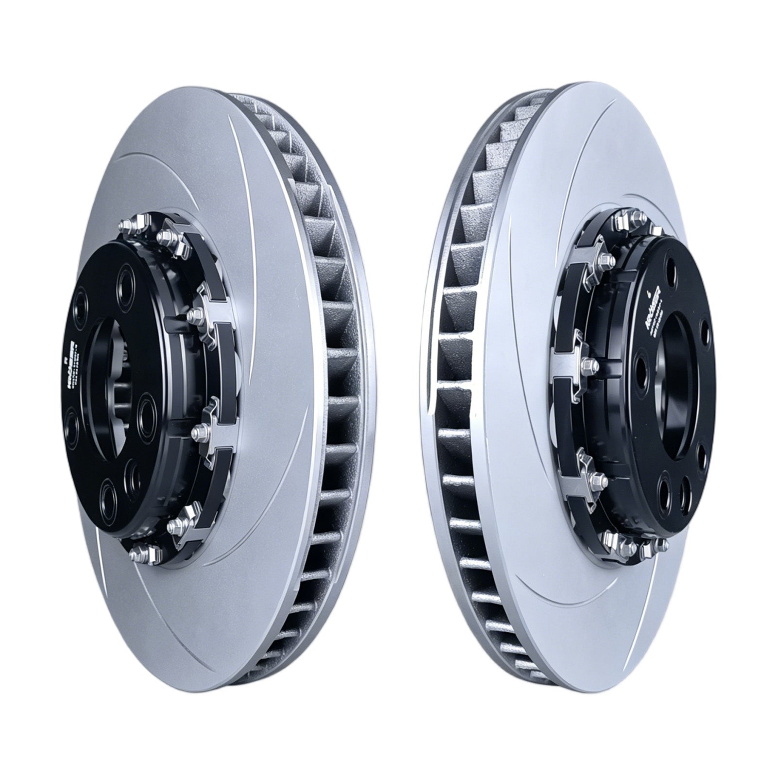 2003-2015 Audi Q7 / Porsche Cayenne / VW Touareg – Front Two-Piece Floating Brake Rotors | Direct Fit