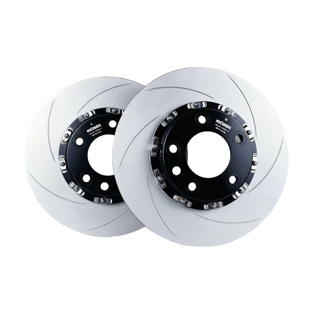 2003-2015 Audi Q7 / Porsche Cayenne / VW Touareg – Front Two-Piece Floating Brake Rotors | Direct Fit