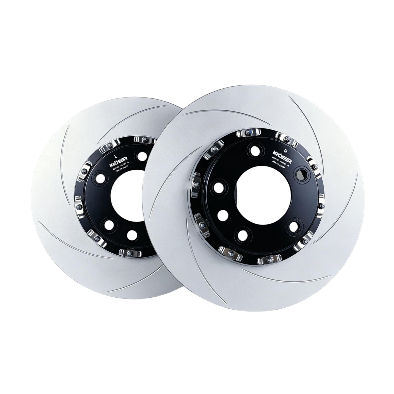 2003-2015 Audi Q7 / Porsche Cayenne / VW Touareg – Front Two-Piece Floating Brake Rotors | Direct Fit
