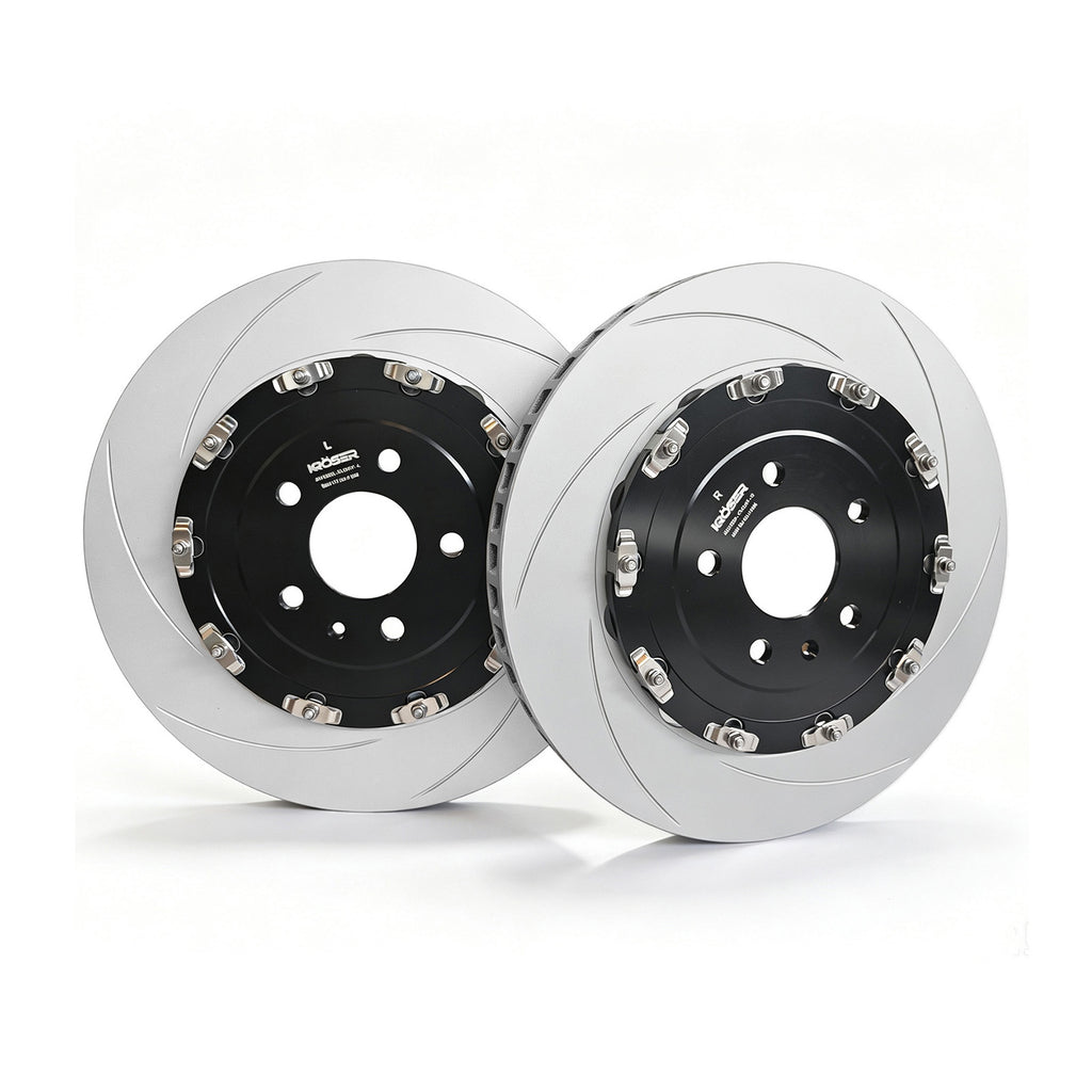 2008-2023 Audi R8/RS5 Rear Two-Piece Floating Brake Rotors | Direct Fit