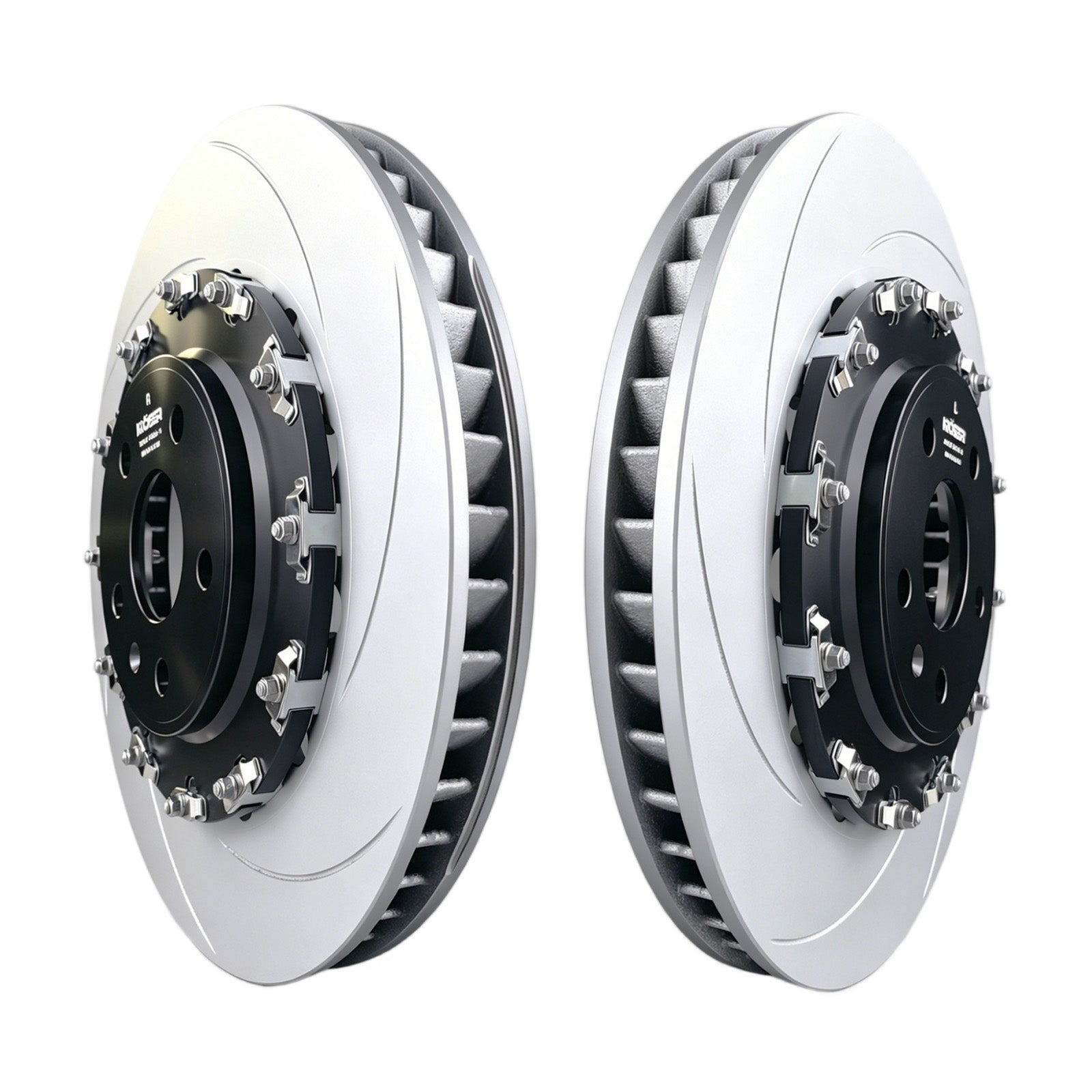 2017-2020 Audi RS3 - Front Two-Piece Floating Brake Rotors | Direct Fit