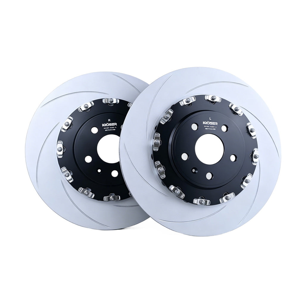 2017-2020 Audi RS3 - Front Two-Piece Floating Brake Rotors | Direct Fit