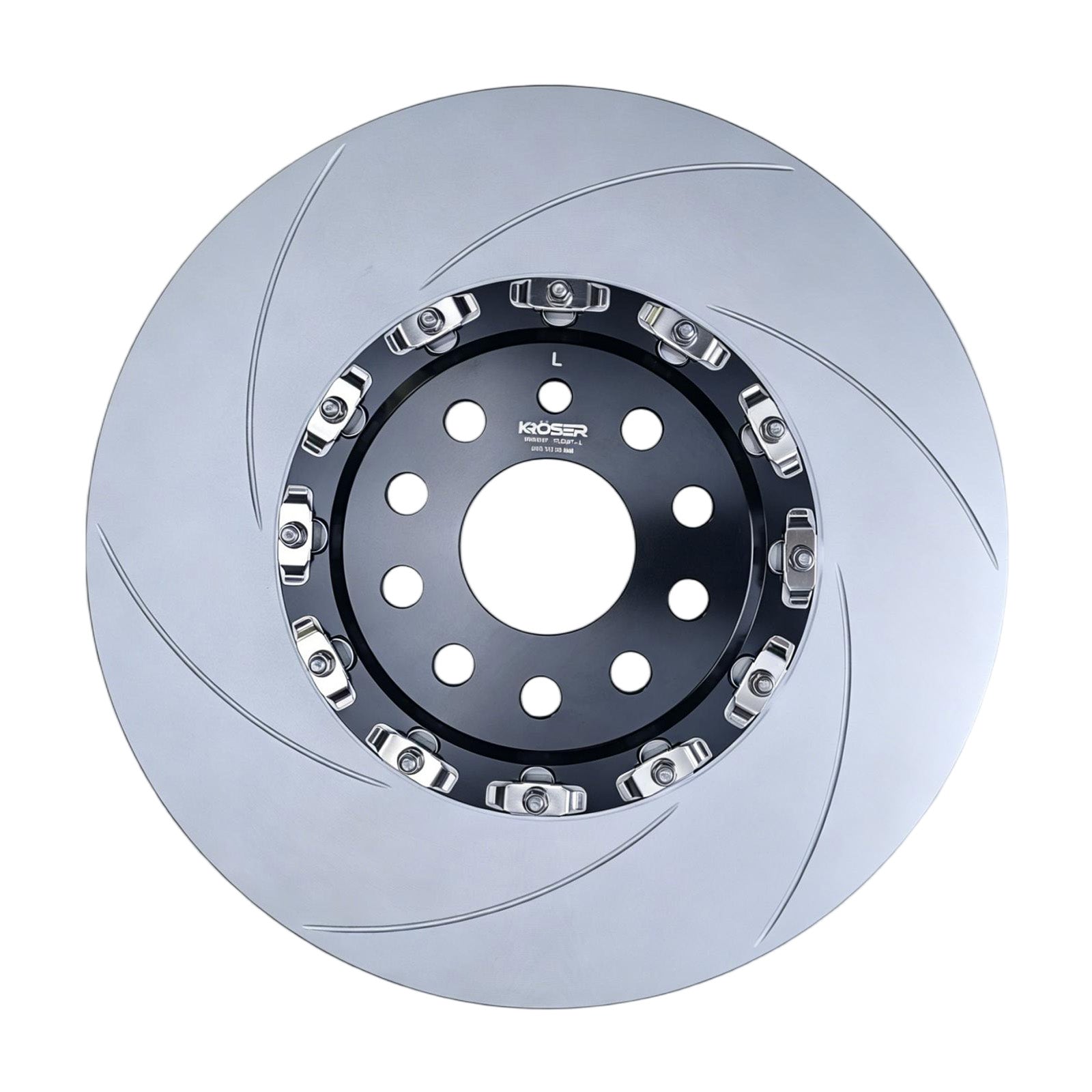2022-2025 Audi S3 / VW Golf R – Front Two-Piece Floating Brake Rotors | Direct Fit