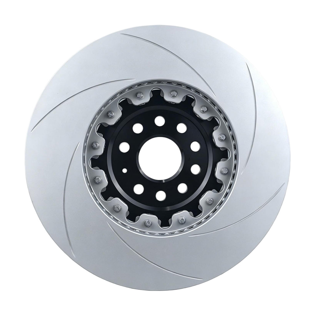 2022-2025 Audi S3 / VW Golf R – Front Two-Piece Floating Brake Rotors | Direct Fit