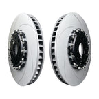 2022-2025 Audi S3 / VW Golf R – Front Two-Piece Floating Brake Rotors | Direct Fit