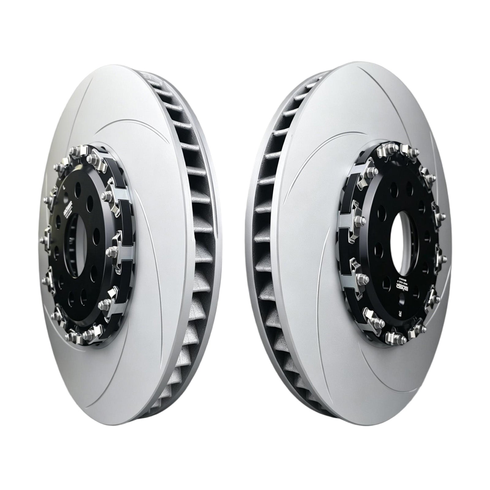 2022-2025 Audi S3 / VW Golf R – Front Two-Piece Floating Brake Rotors | Direct Fit