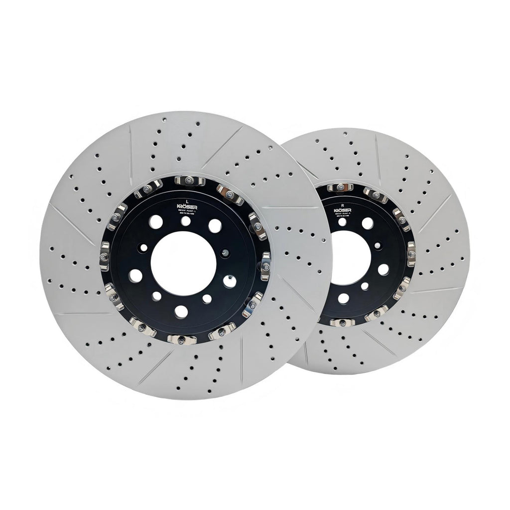 2015-2021 BMW M2/M3/M4 - Front Two-Piece Floating Brake Rotors | Direct Fit