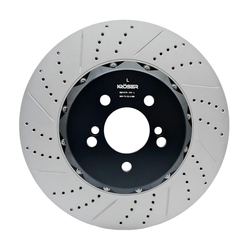 2015-2020 BMW M2/M3/M4 - Rear Two-Piece Fixed Brake Rotors | Direct Fit