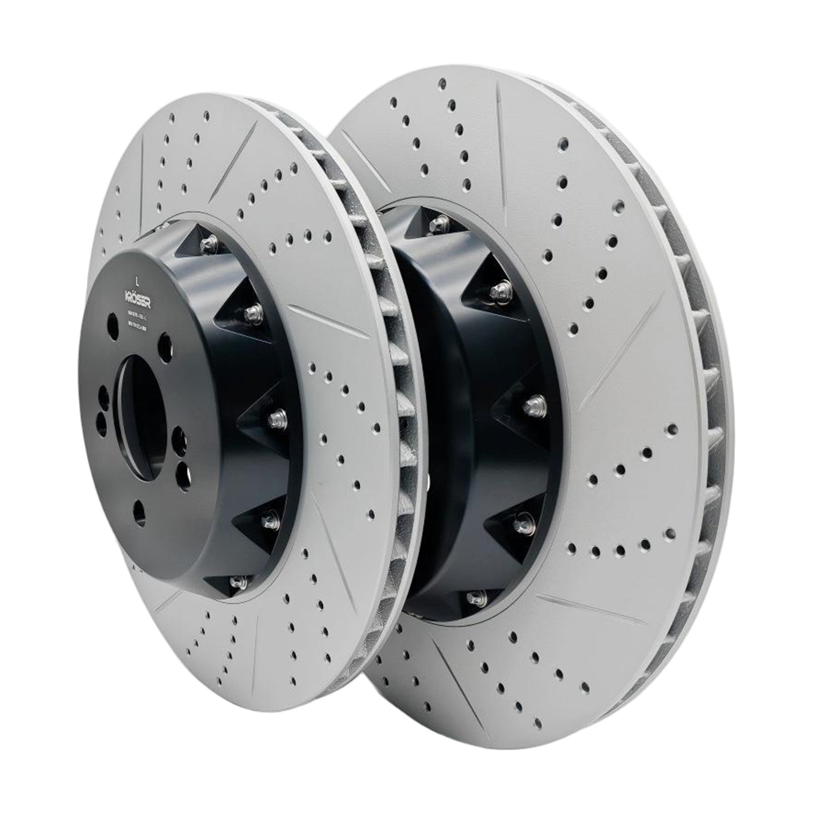 2015-2020 BMW M2/M3/M4 - Rear Two-Piece Fixed Brake Rotors | Direct Fit