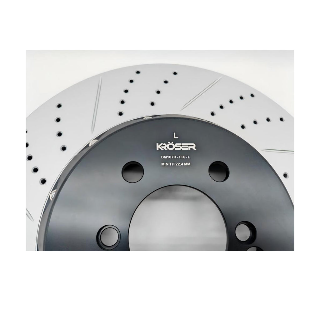 2015-2020 BMW M2/M3/M4 - Rear Two-Piece Fixed Brake Rotors | Direct Fit