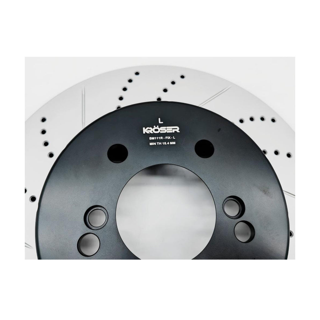 2000-2006 BMW M3/M5 - Rear Two-Piece Floating Brake Rotors | Direct Fit