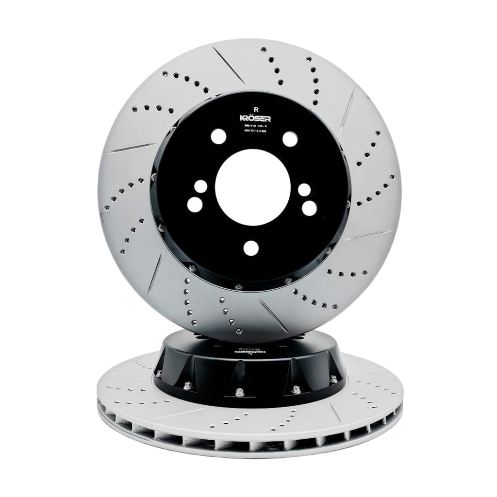 2000-2006 BMW M3/M5 - Rear Two-Piece Floating Brake Rotors | Direct Fit