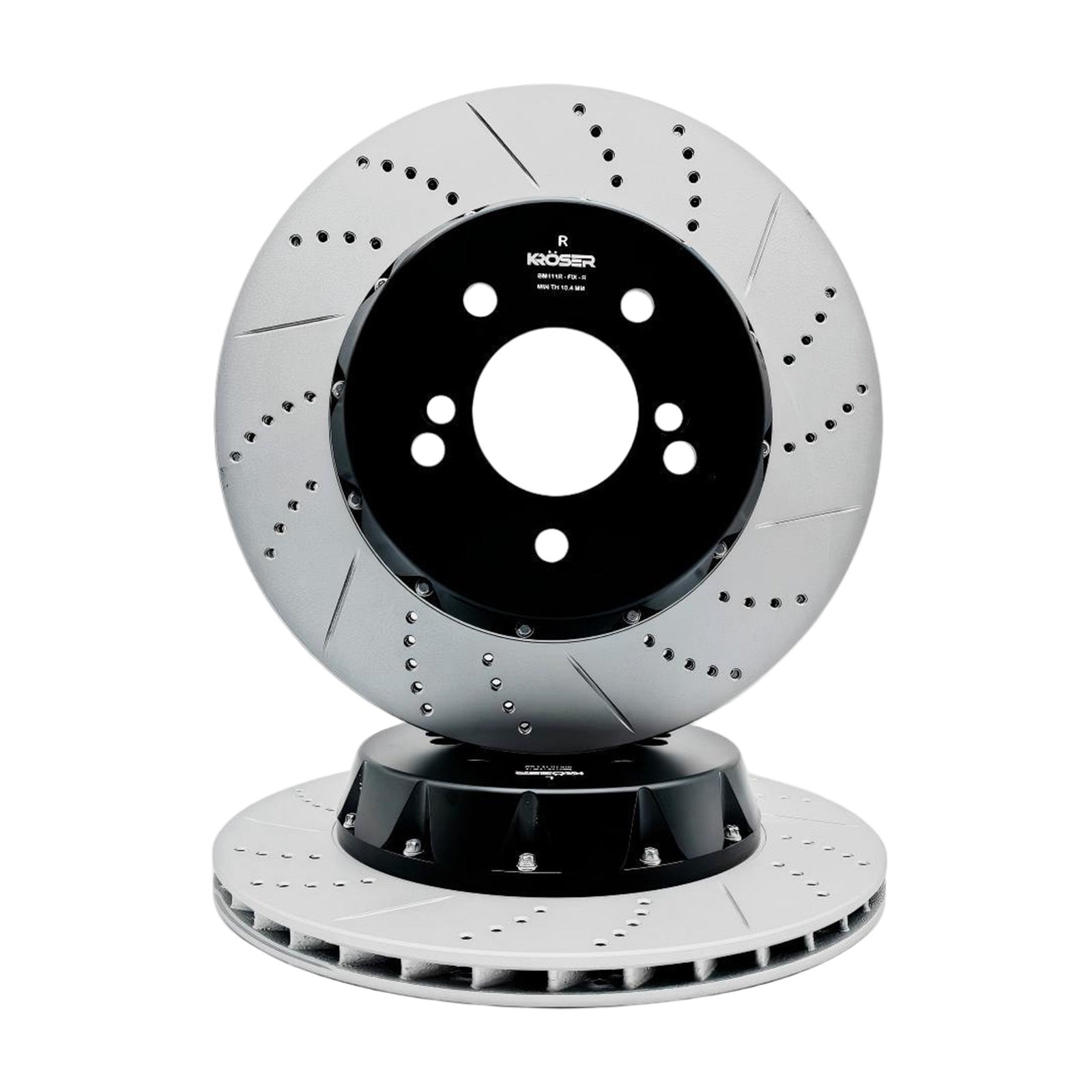 2000-2006 BMW M3/M5 - Rear Two-Piece Floating Brake Rotors | Direct Fit