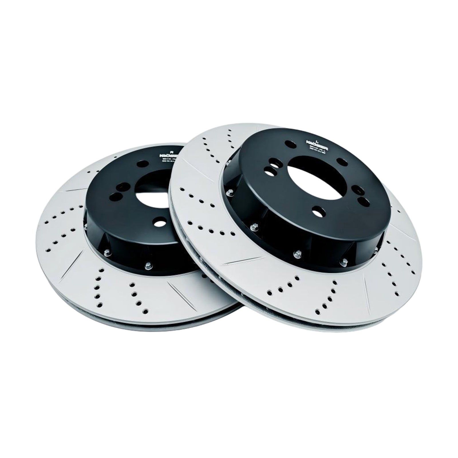 2000-2006 BMW M3/M5 - Rear Two-Piece Floating Brake Rotors | Direct Fit