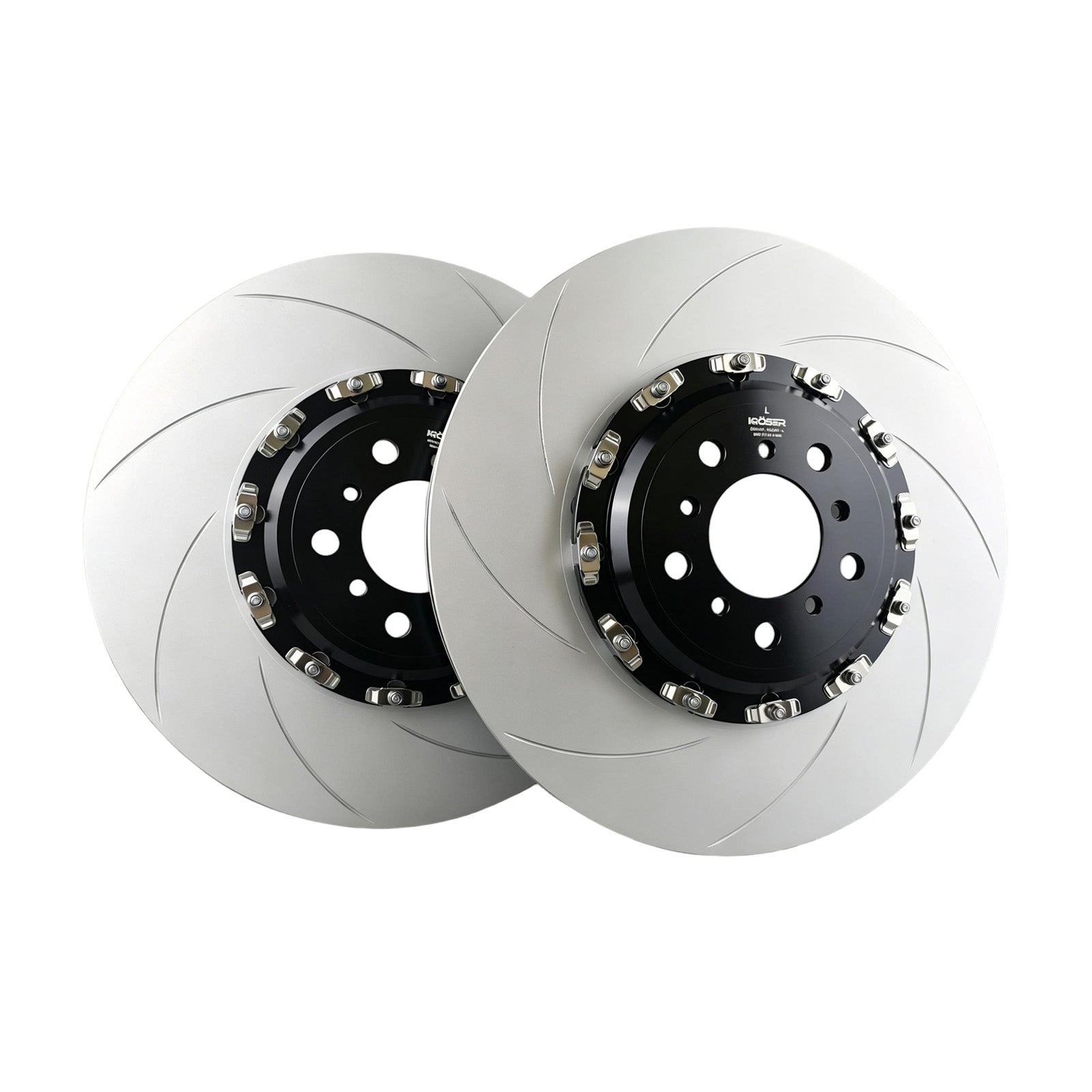 2012-2019 BMW M5/M6/M6 Gran Coupe - Front & rear Two-Piece Floating Brake Rotors | 4-Piece Kit | Direct Fit