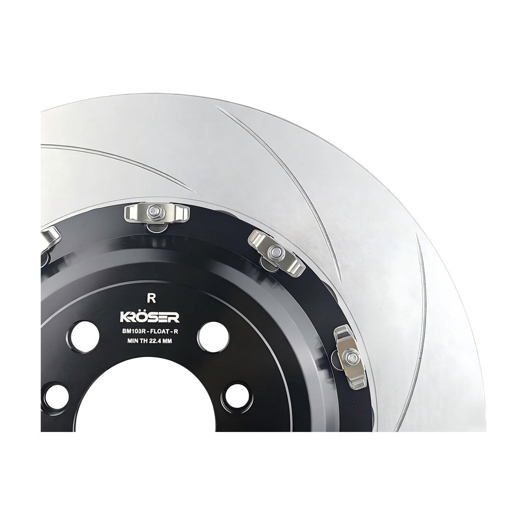 2012-2019 BMW M5/M6/M6 Gran Coupe - Rear Two-Piece Floating Brake Rotors | Direct Fit