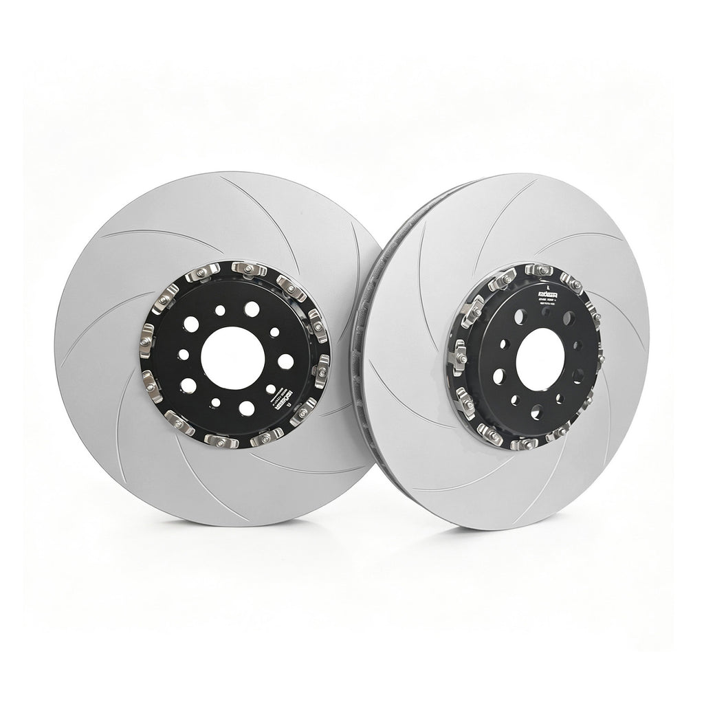 2017-2025 BMW M5/M8/M8 Gran Coupe Front Two-Piece Floating Brake Rotors | Direct Fit