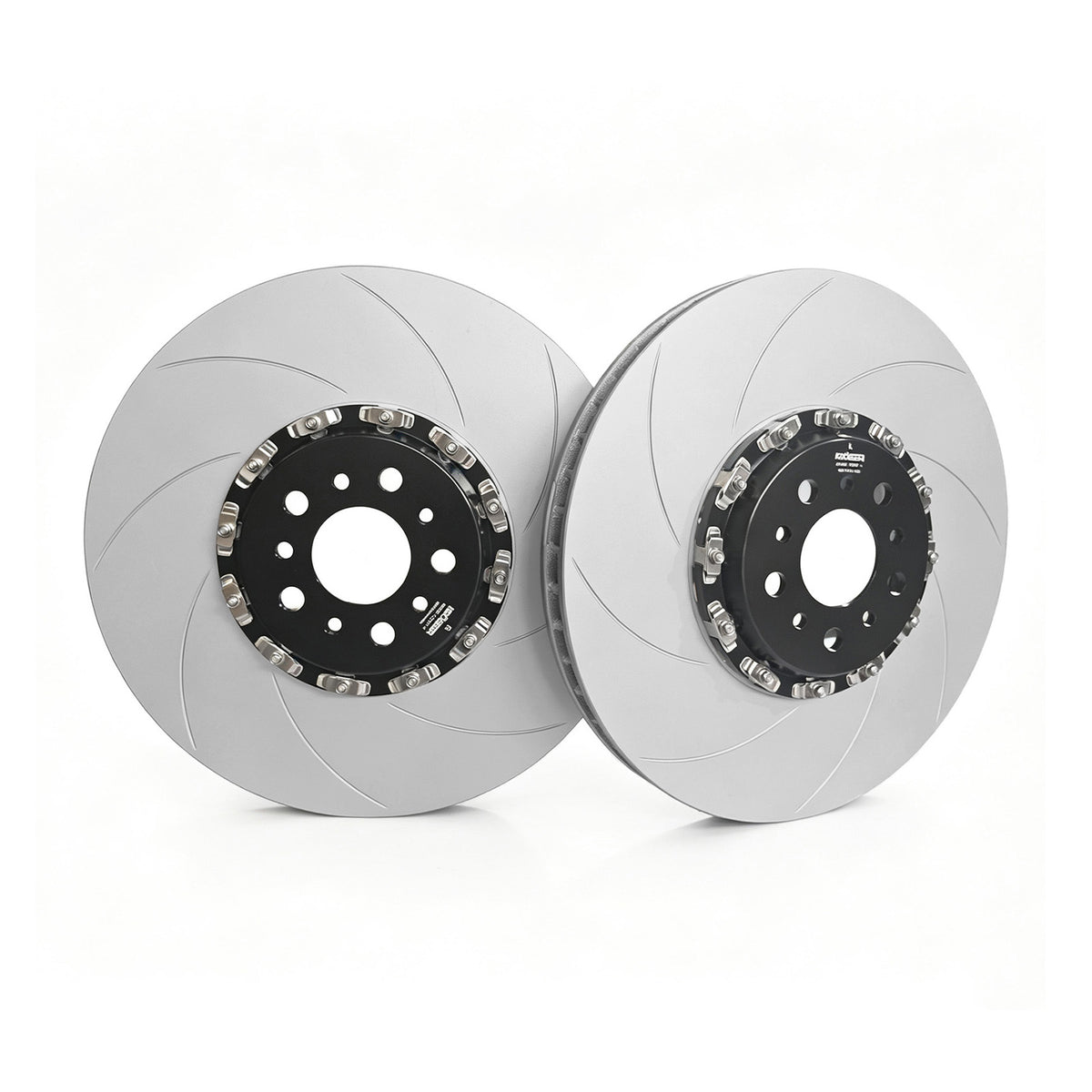2017-2025 BMW M5/M8/M8 Gran Coupe Front Two-Piece Floating Brake Rotors | Direct Fit