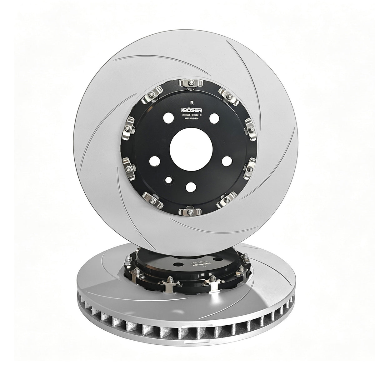 2009-2024 Cadillac CTS-V/ATS-V & Chevy Camaro SS Front Two-Piece Floating Brake Rotors | Direct Fit