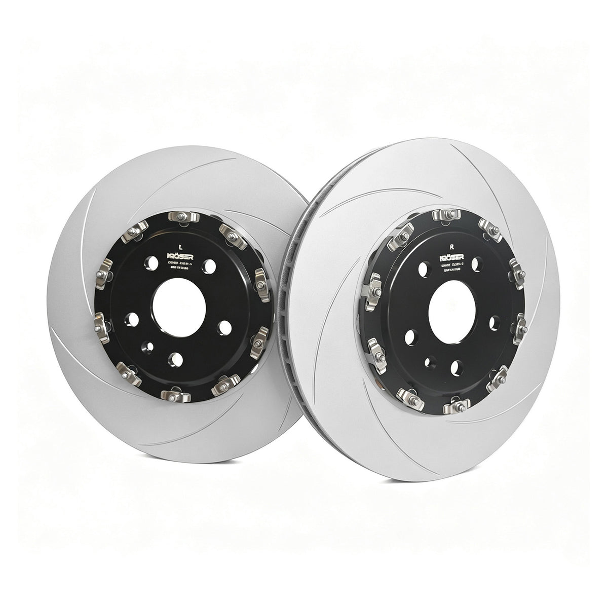 2009-2015 Cadillac CTS-V & Chevy Camaro Front Two-Piece Floating Brake Rotors | Direct Fit