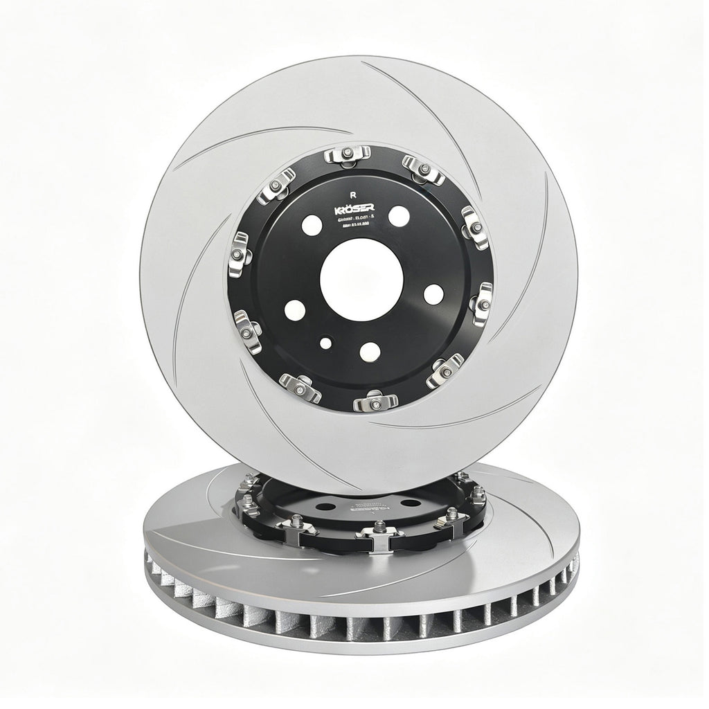 2009-2015 Cadillac CTS-V & Chevy Camaro Front Two-Piece Floating Brake Rotors | Direct Fit