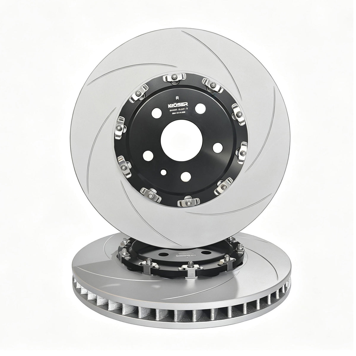 2009-2015 Cadillac CTS-V & Chevy Camaro Front Two-Piece Floating Brake Rotors | Direct Fit
