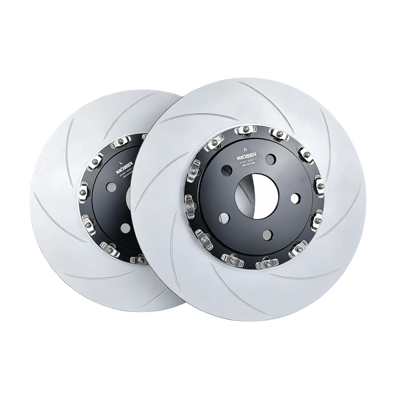 2016-2024 Dodge Durango / Jeep Grand Cherokee – Front Two-Piece Floating Brake Rotors | Direct Fit