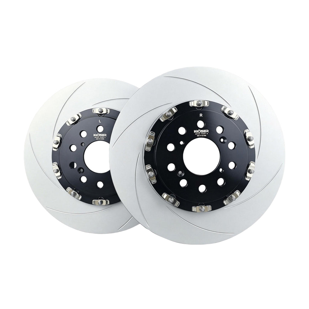 2017-2025 Acura Integra / Honda Civic Type R – Front Two-Piece Floating Brake Rotors | Direct Fit