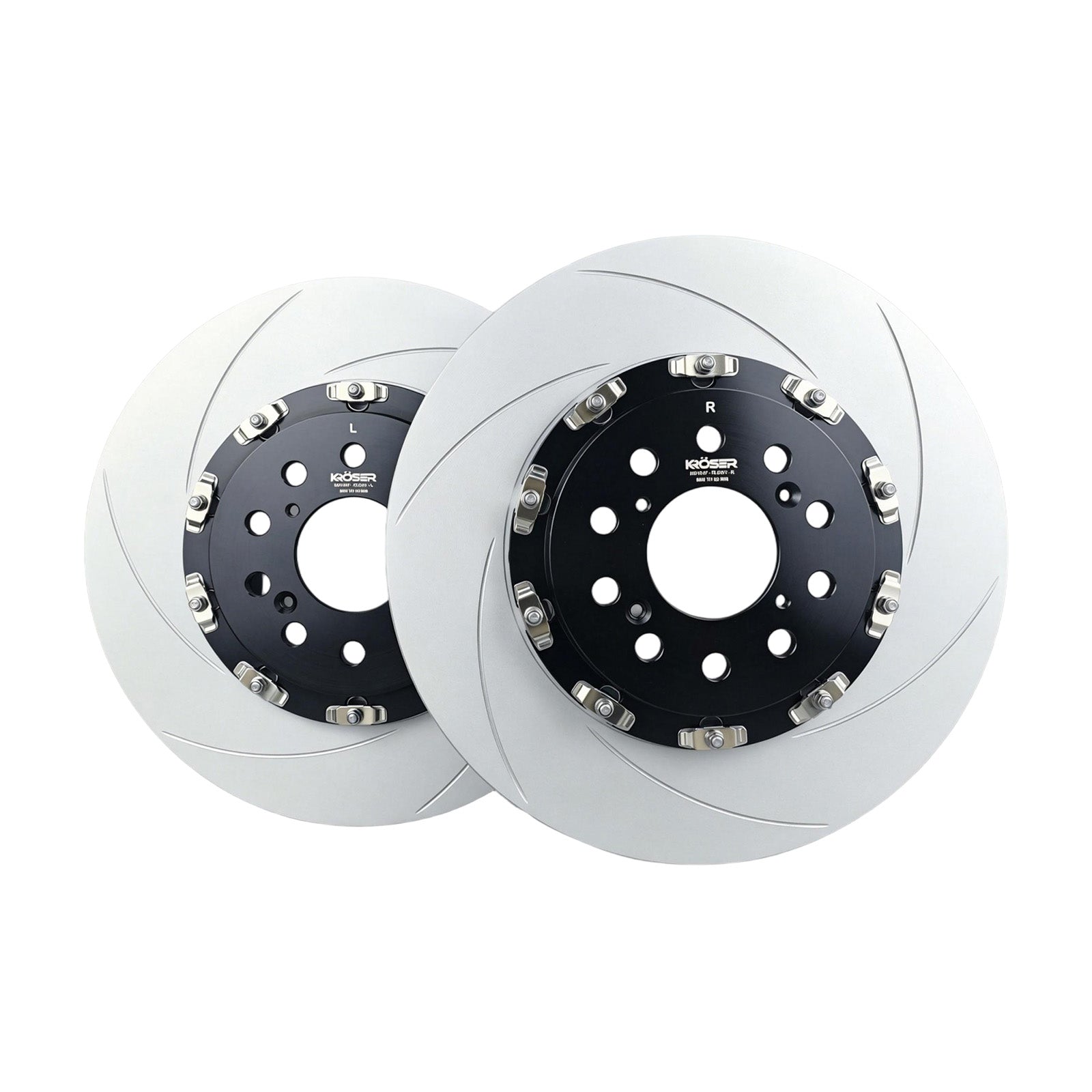 2017-2025 Acura Integra / Honda Civic Type R – Front Two-Piece Floating Brake Rotors | Direct Fit