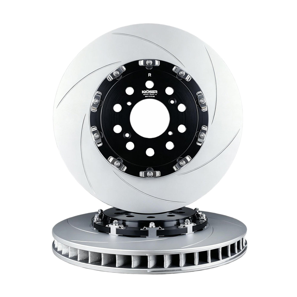 2017-2025 Acura Integra / Honda Civic Type R – Front Two-Piece Floating Brake Rotors | Direct Fit