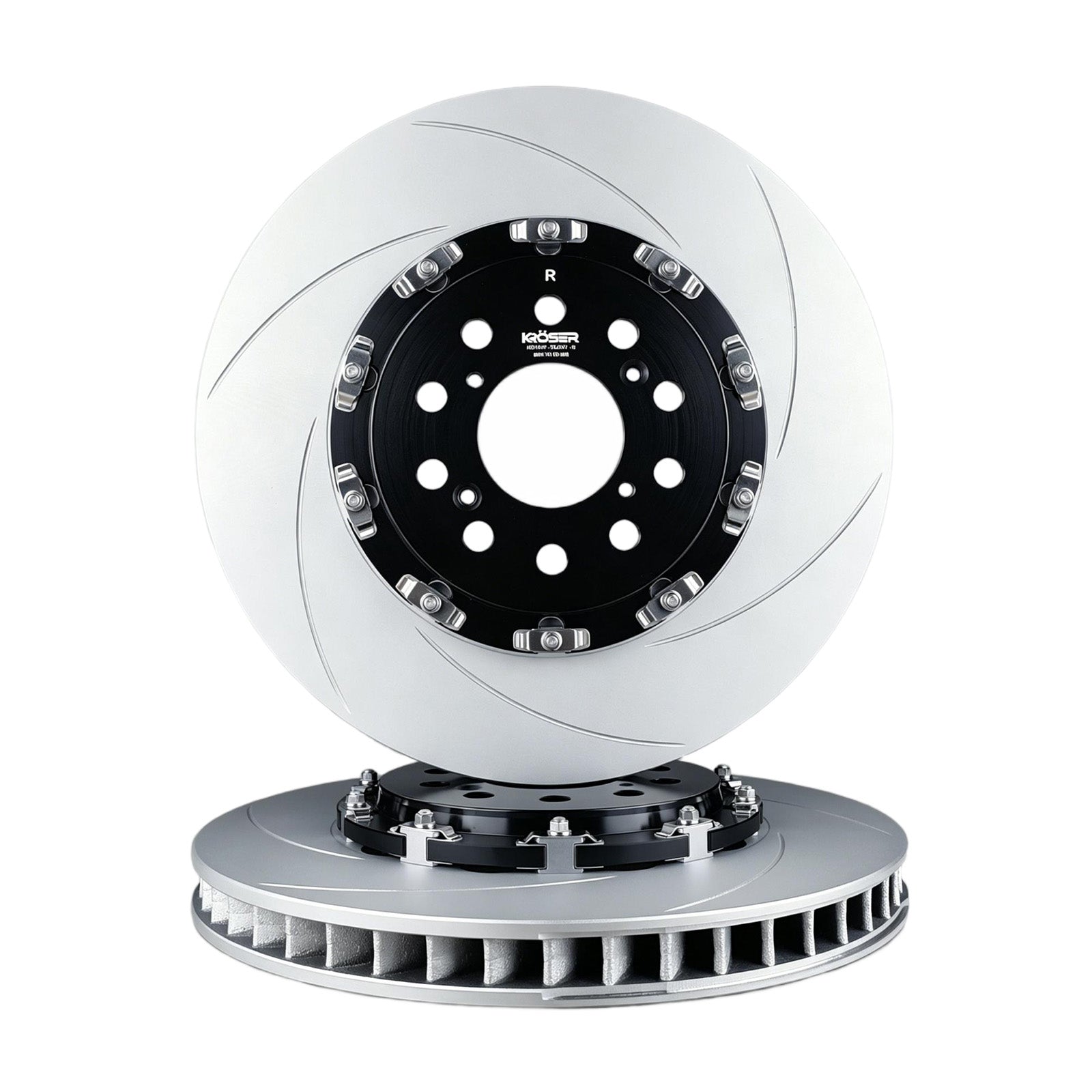 2017-2025 Acura Integra / Honda Civic Type R – Front Two-Piece Floating Brake Rotors | Direct Fit