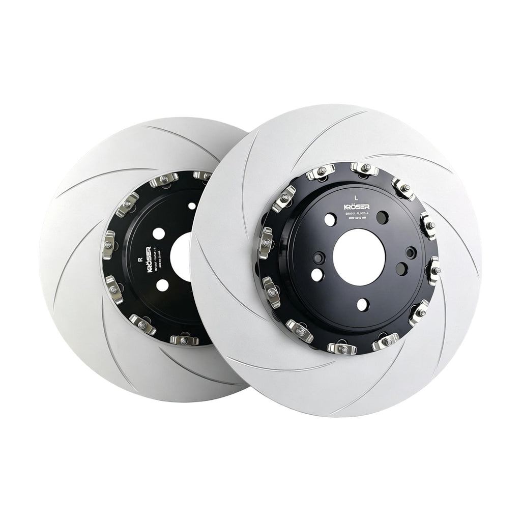 2013-2023 Mercedes-AMG C63/E63/S63/GT/GL63 - Front Two-Piece Floating Brake Rotors | Direct Fit