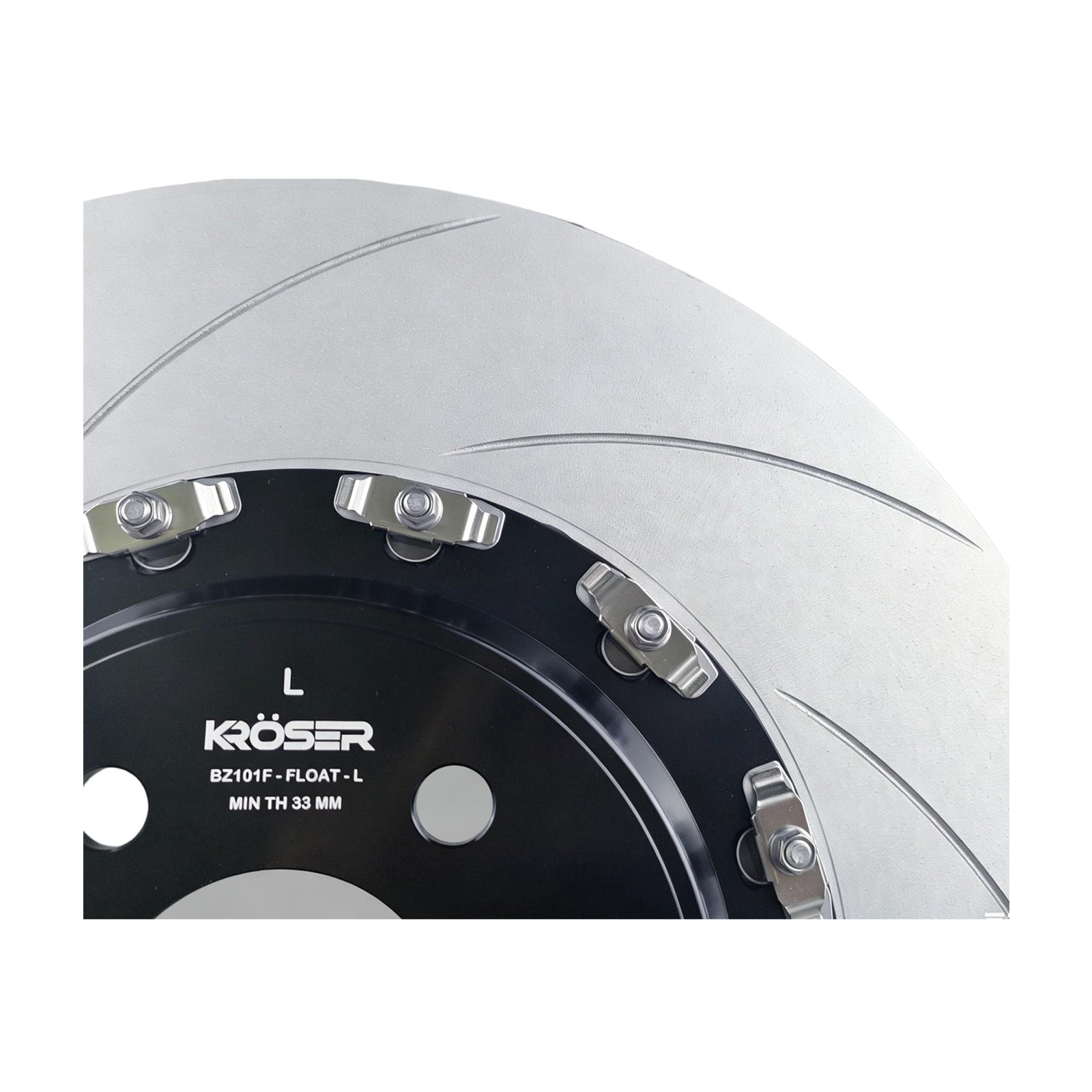2013-2023 Mercedes-AMG C63/E63/S63/GT/GL63 - Front Two-Piece Floating Brake Rotors | Direct Fit