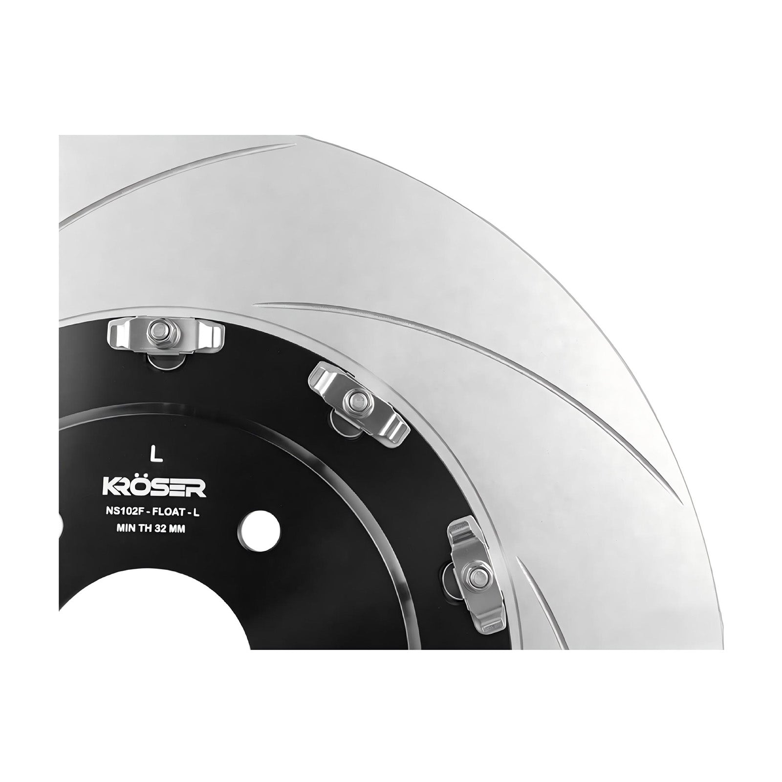 2009-2012 Nissan GT-R – Front Two-Piece Floating Brake Rotors | Direct Fit