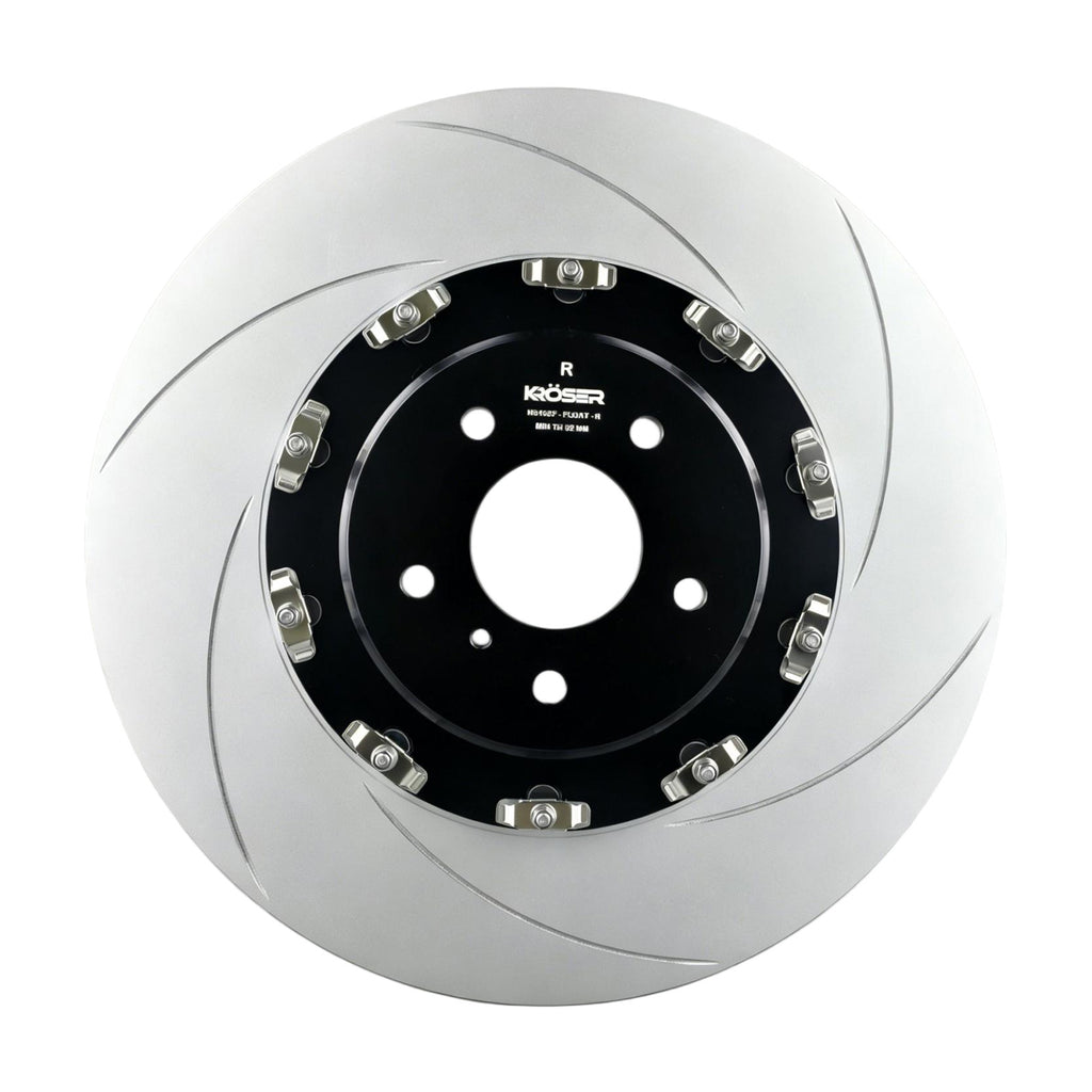 2009-2012 Nissan GT-R – Front Two-Piece Floating Brake Rotors | Direct Fit