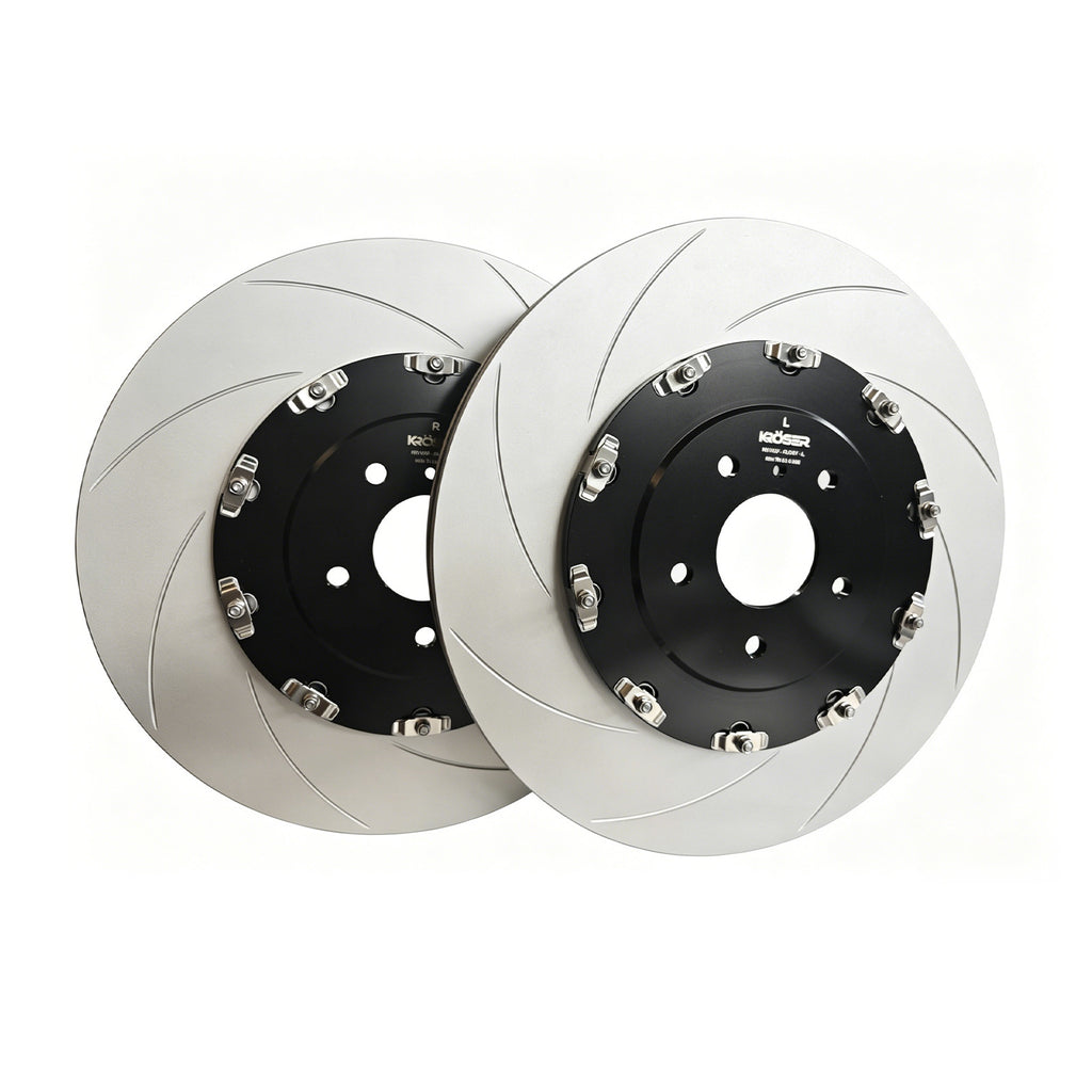 2011-2024 Nissan GT-R – Front Two-Piece Floating Brake Rotors | Direct Fit